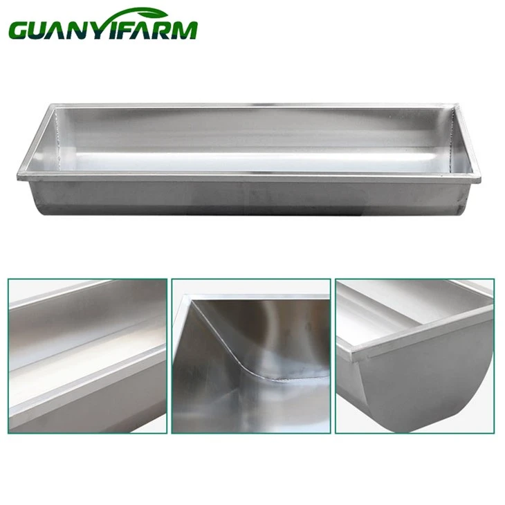 Metal Feed Trough for Cattle